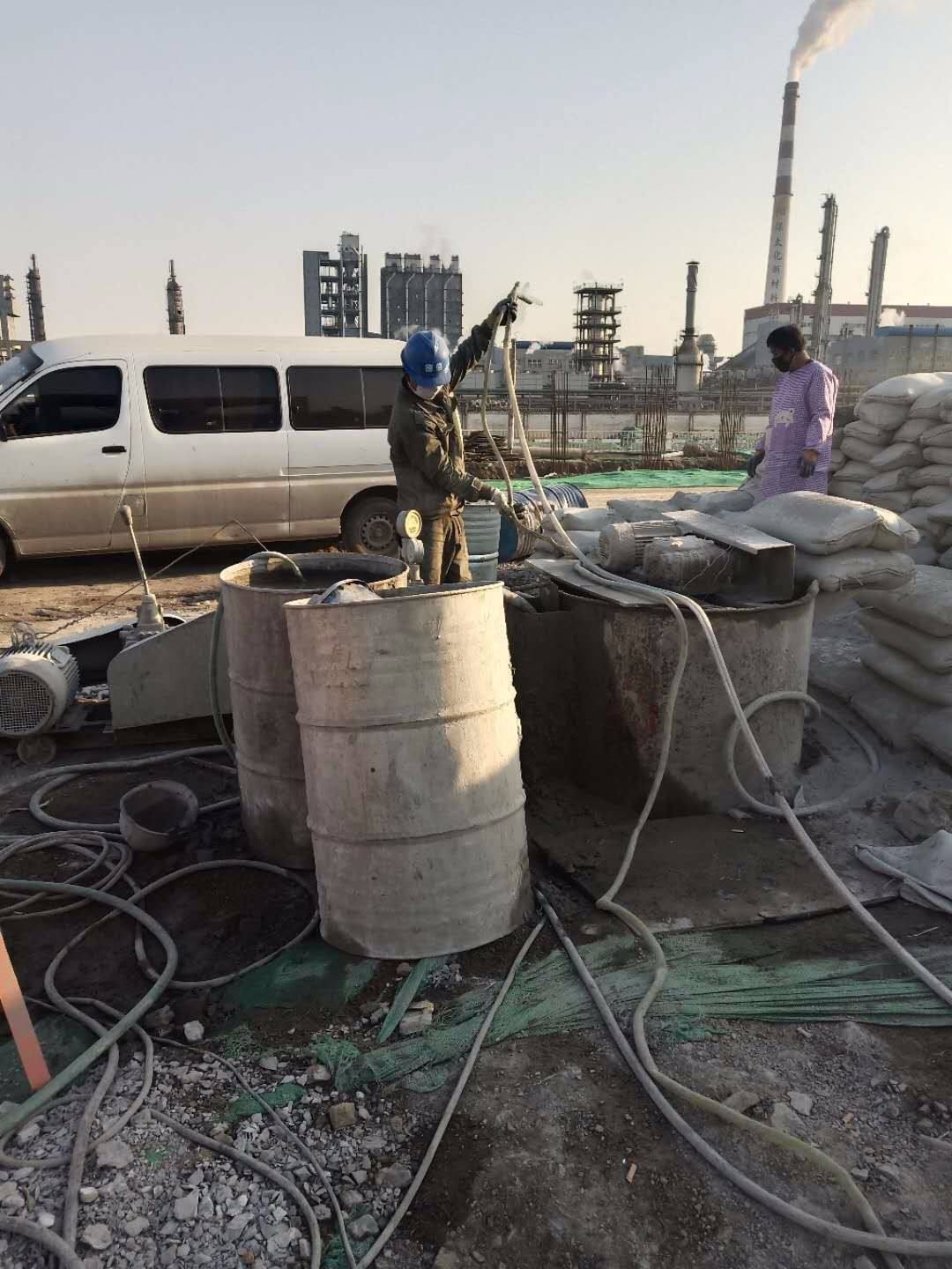 细水乡地基高压注浆加固技术